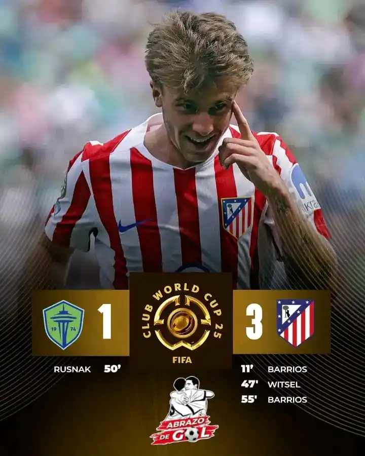 Image from 🏆⚽️ ABRAZO DE GOL 2025 ⚽️🏆: 🏆 EL COLCHONERO Y UN TRIUNFO CLAVE ✅ El Atlético de Madrid de los a...