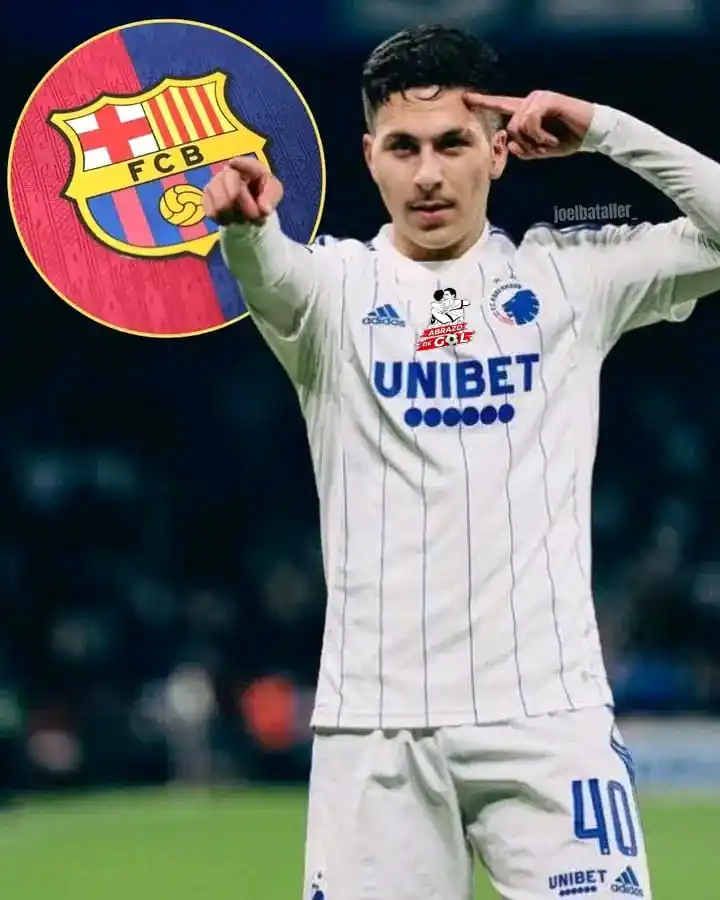 Image from 🏆⚽️ ABRAZO DE GOL 2025 ⚽️🏆: 🚨 Exclusiva | El FC Barcelona está interesado en Bardghji, quien está...
