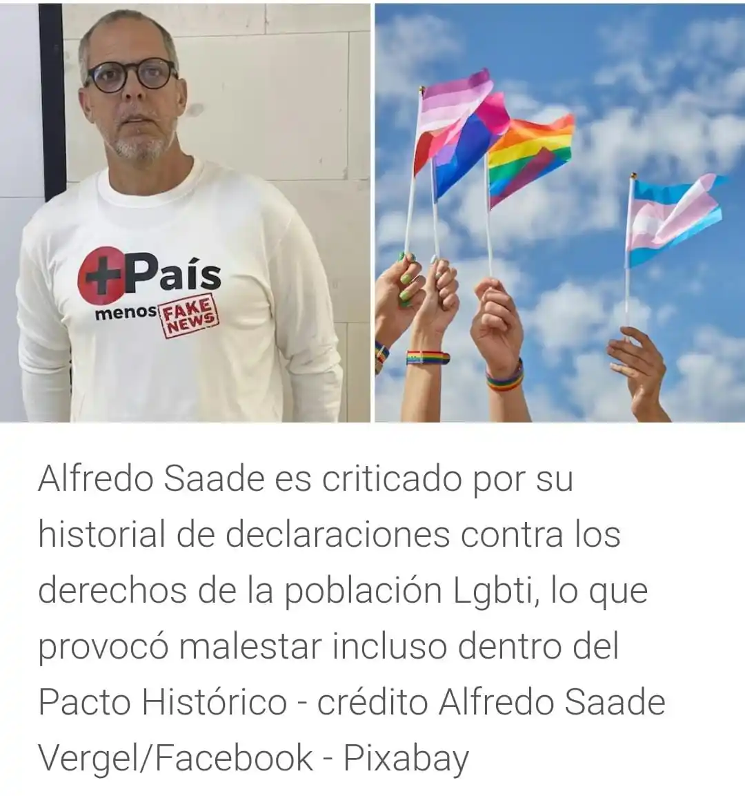 Image from 🏳️🌈 LGBTI+ ➕ 🏳️🌈🏳️⚧️🌈Incidencia (Política)➕Disidencia ( LGTBIPAQ+ )🌈: https://www.infobae.com/colombia/2025/06/18/la-llegada-de-alfredo-saad...