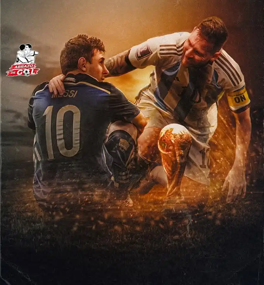 Image from 🏆⚽️ ABRAZO DE GOL 2025 ⚽️🏆: 🥇 Lionel Messi es ahora el máximo goleador de las competiciones FIFA....