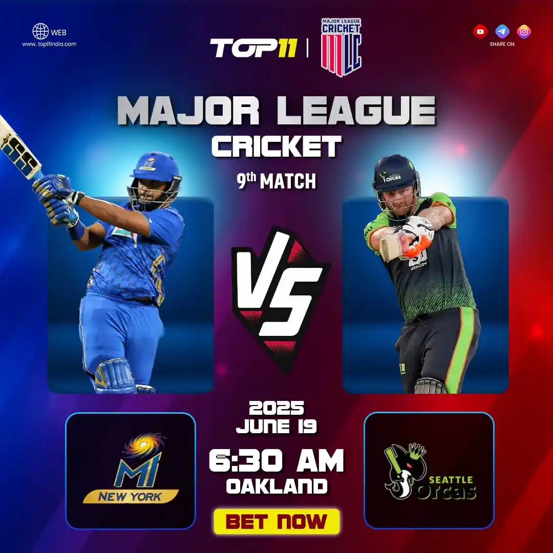 Image from Top11 India🇮🇳: New York brings the fire, Seattle brings the storm 🌆🌪️ Who will rul...