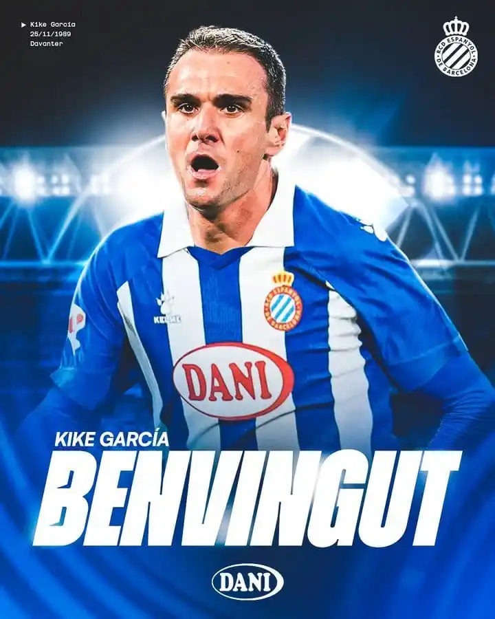 Image from solofichajes123: 🚨OFICIAL🚨 El RCD Espanyol anuncia el fichajes del delantero de 35 añ...