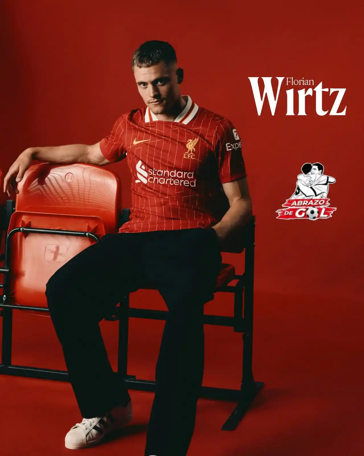 Image from 🏆⚽️ ABRAZO DE GOL 2025 ⚽️🏆: 🚨 Oficial | Florian Wirtz es presentado como el nuevo centrocampista ...