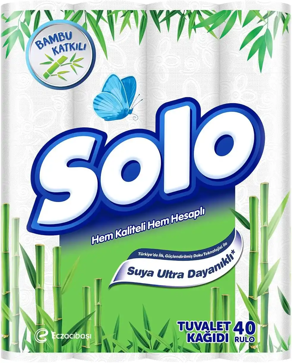 Image from OnuAl: Sıcak Fırsatlar: Solo Bambu Katkılı Tuvalet Kağıdı 40’Lı 🏷️ 229 TL (3 Adet Alımda 196...
