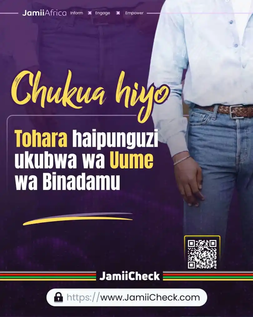 Image from JamiiCheck: Tafiti zinabainisha kuwa ukuaji wa Uume wa binadamu unategemea mifumo ...
