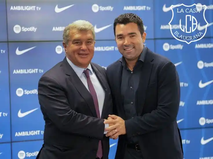 Image from La Casa Blaugrana 💙❤️ (FC Barcelona | Lamine Yamal | Lionel Messi): 🗣️ "Agradezo el gran trabajo del director de fútbol, con Bojan, con A...