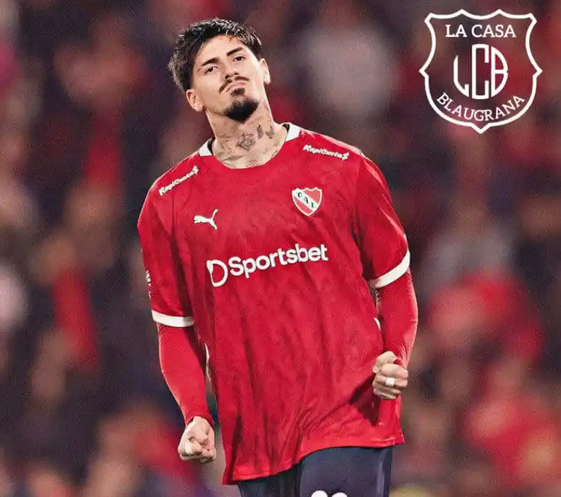 Image from La Casa Blaugrana 💙❤️ (FC Barcelona | Lamine Yamal | Lionel Messi): 🇦🇷🧐 Barcelona está interesado en Kevin Lomónaco (23 años). Su nombr...