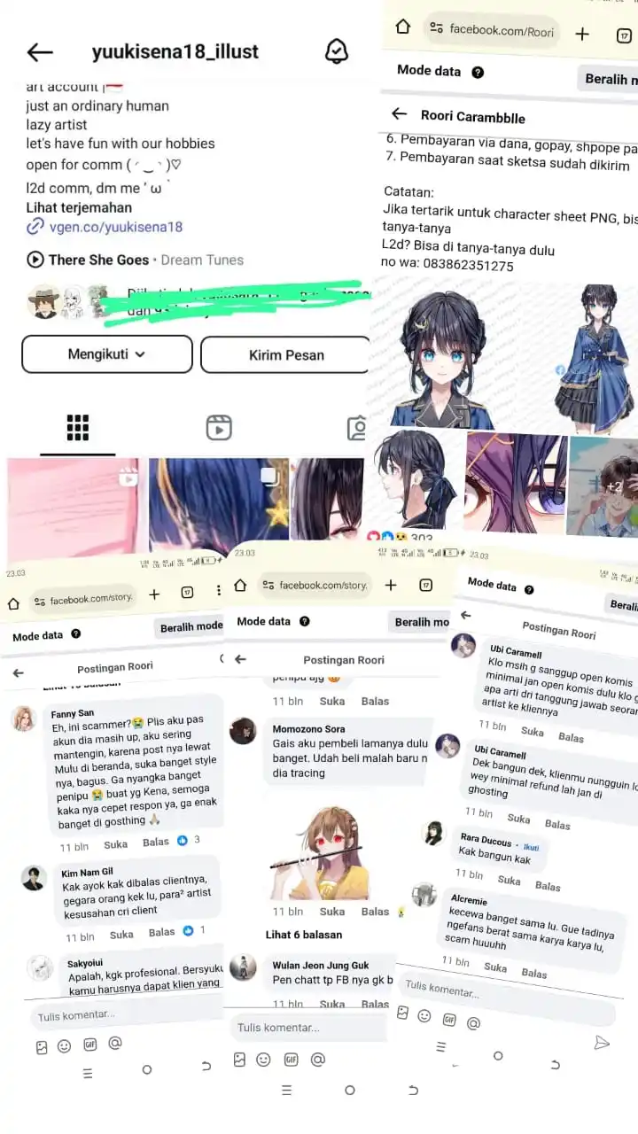 Image from LAPAK COMMS ID 🦭: 📵 *Attention* 📵 > RESHARE APRECIATED  *JANGAN* beli commission pada ...
