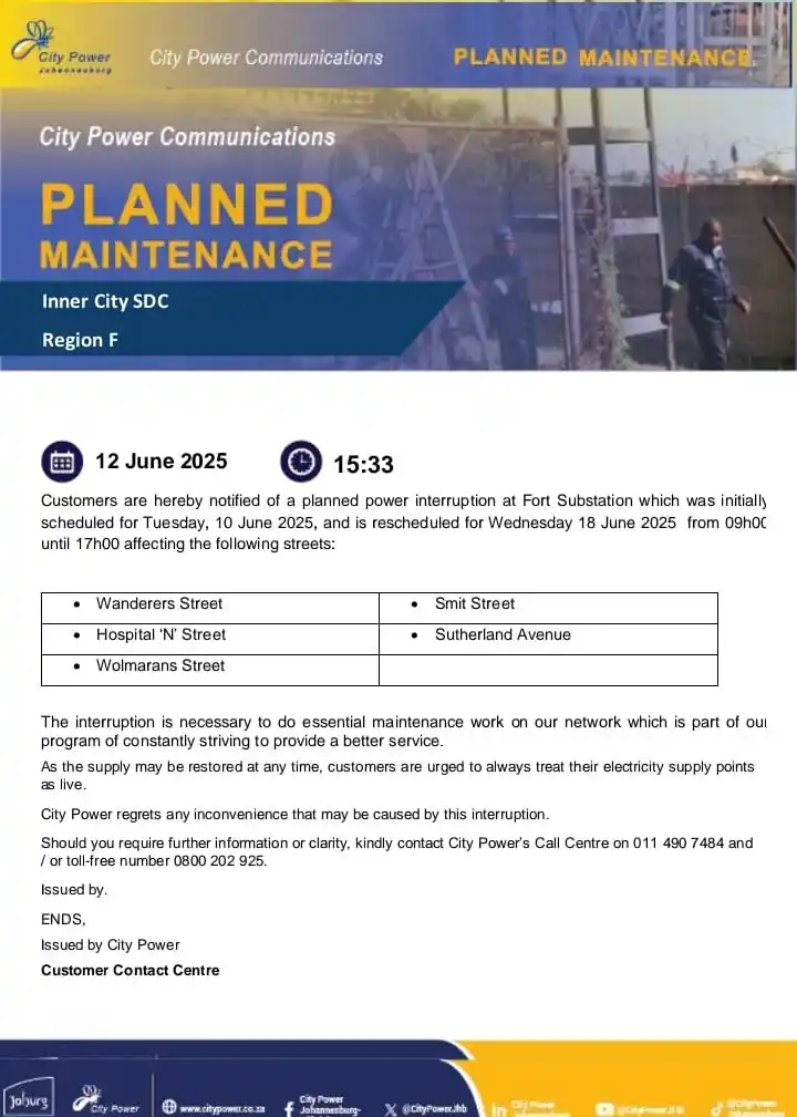 Image from Inner-City SDC Outage Updates: <a class="text-blue-500 hover:underline cursor-pointer" href="/hashtag...