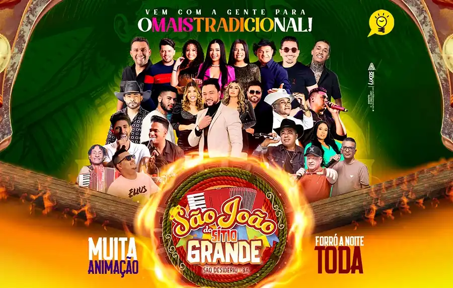 Image from Se Liga Barreiras - Notícias do Oeste Baiano: *CONTAGEM REGRESSIVA PARA O SÃO JOÃO DO SÍTIO GRANDE* _Duas noites de ...