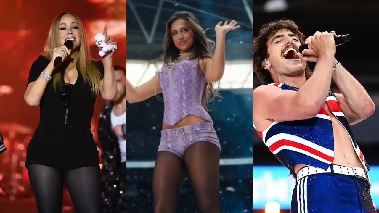 Image from Lorena R7 | Notícias do Brasil e do mundo, famosos, música e TV: Destaques do Summertime Ball: Mariah Carey, Tate McRae e Benson Boone ...