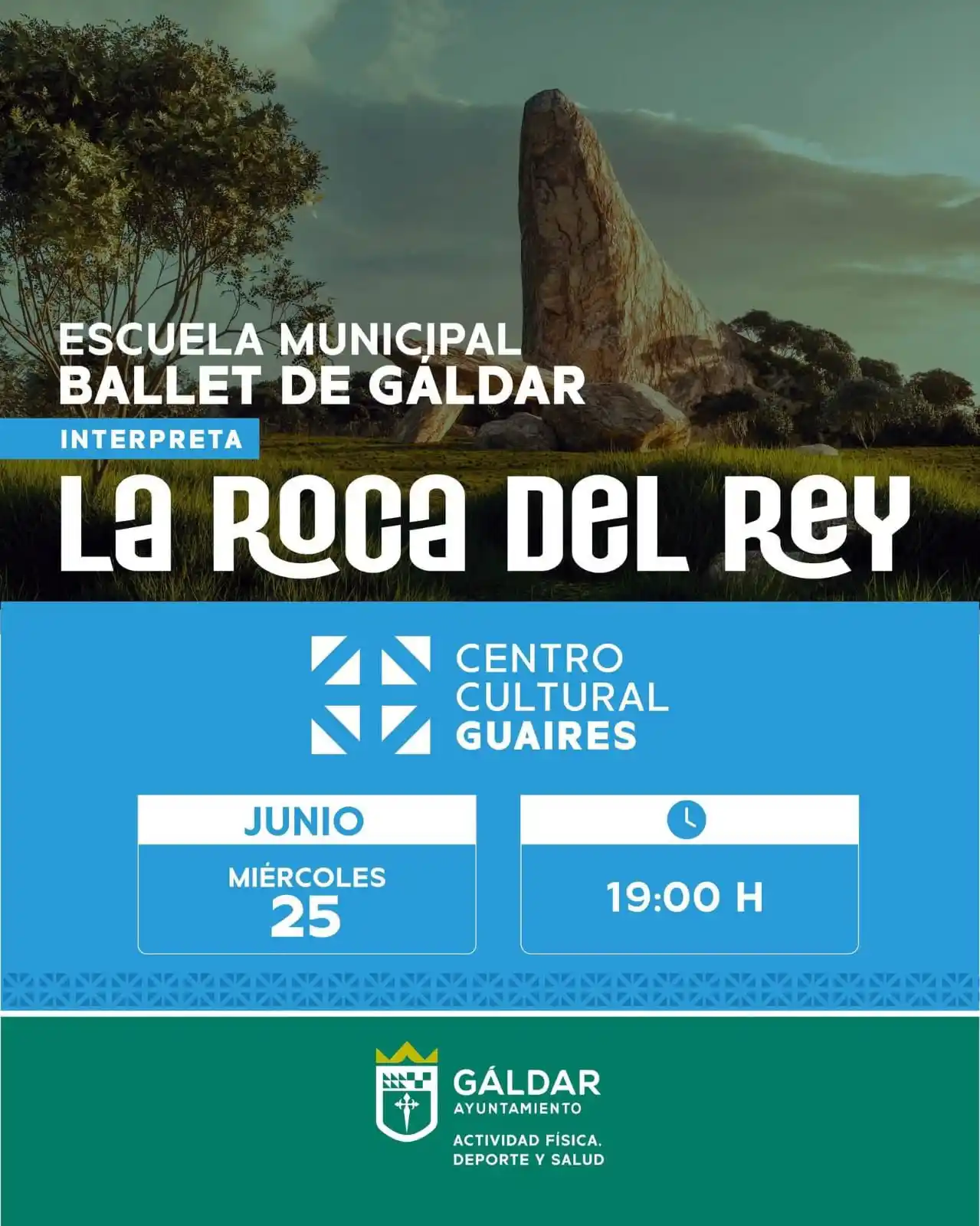 Image from Ayuntamiento de Gáldar: 🩰 El Centro Cultural Guaires acoge el próximo miércoles 25 de junio, ...
