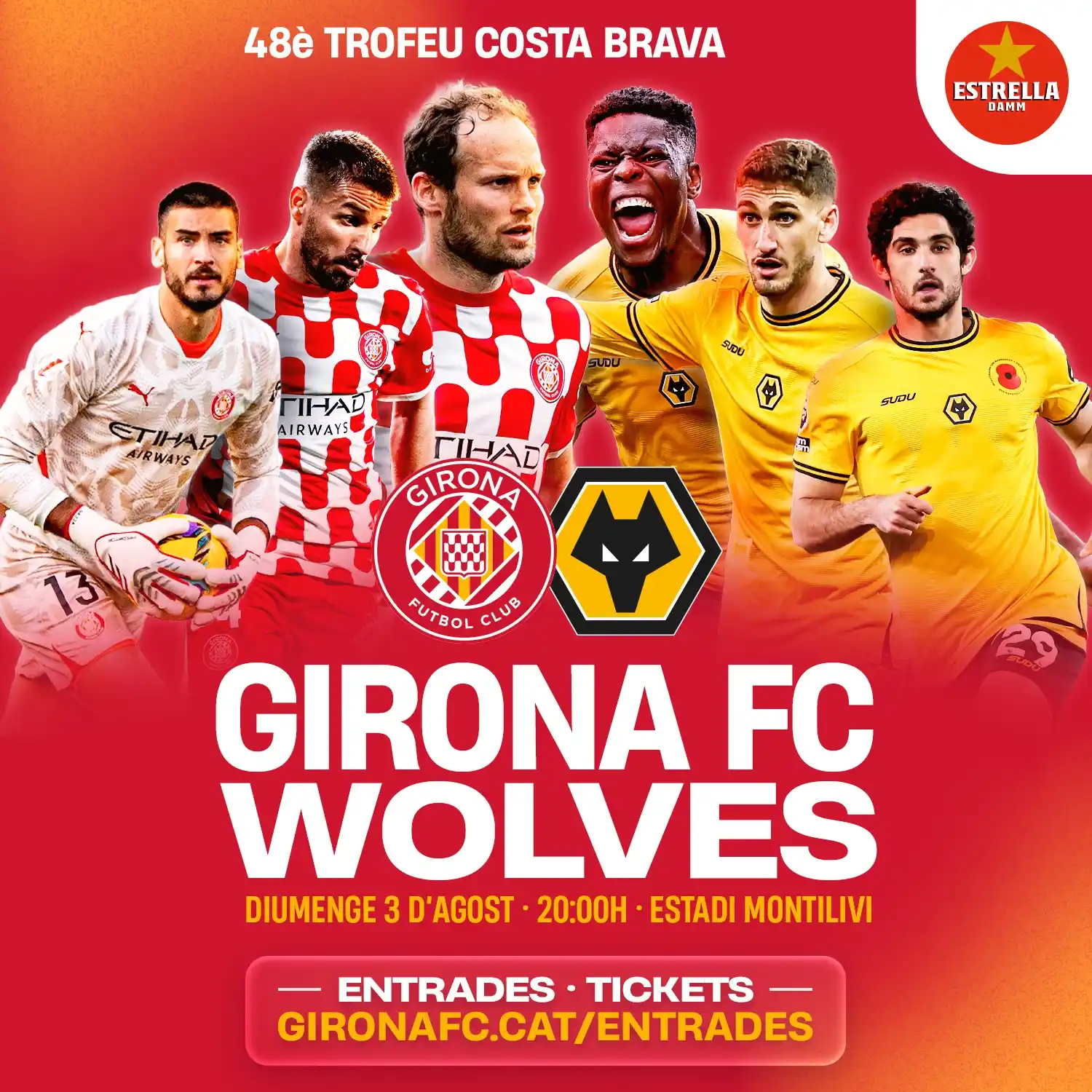 Image from The Gracie Bon & Foxy Menagerie Music Box 🍑⏳💃🕺: 🏆 El Wolverhampton, rival del Girona en el 48è. Trofeu Costa Brava  �...
