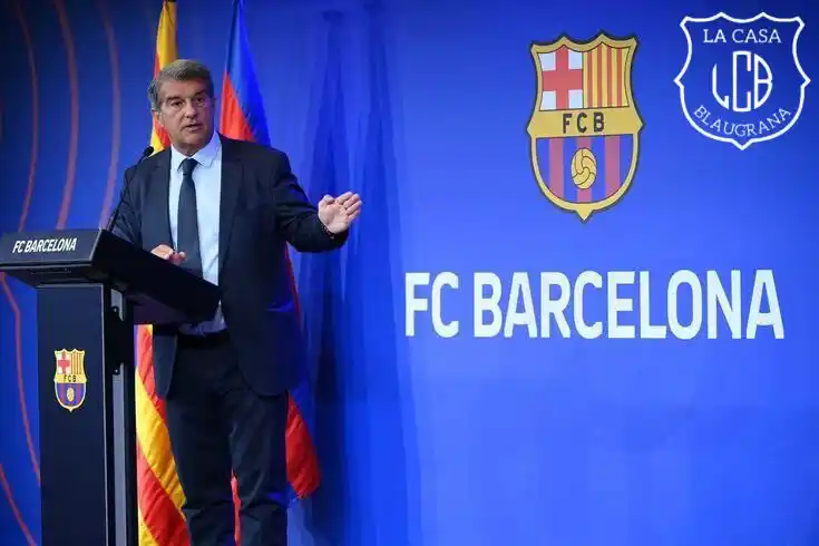 Image from La Casa Blaugrana 💙❤️ (FC Barcelona | Lamine Yamal | Lionel Messi): 🇪🇸👔 El FC Barcelona ha informado que Joan Laporta comparecerá una r...