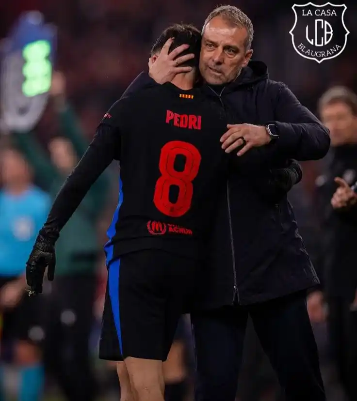 Image from La Casa Blaugrana 💙❤️ (FC Barcelona | Lamine Yamal | Lionel Messi): 🗣️ "Es fantástico ver a Pedri y por supuesto que tiene que seguir mej...
