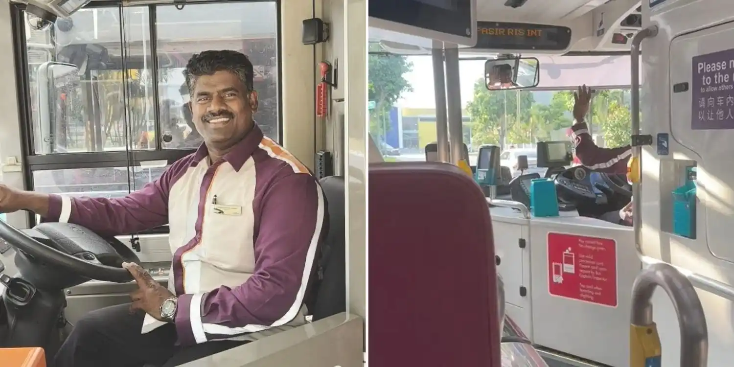 Image from MS News: *'Every passenger is important': SBS Transit bus captain wins over S'p...