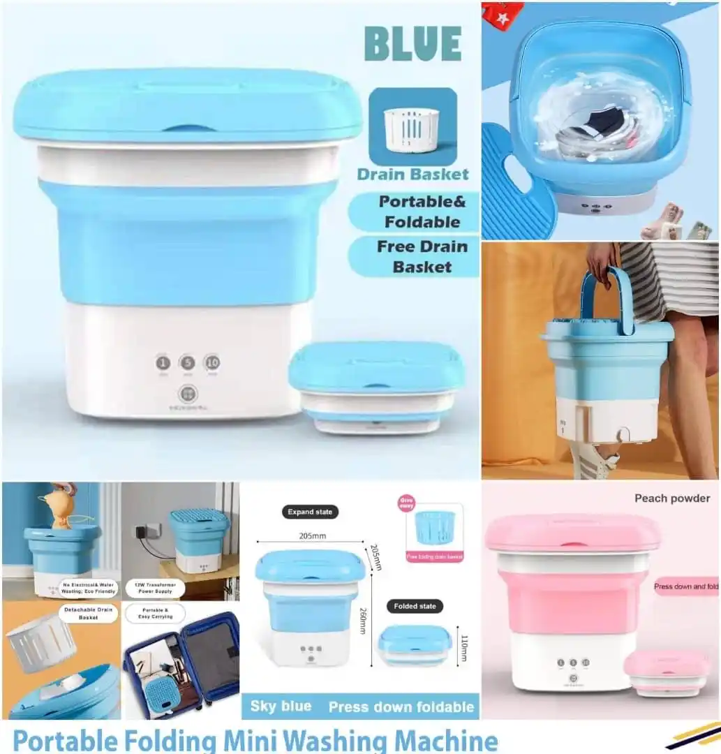 Image from Javannah Enterprises 🇿🇼: Foldable washing machine only $25 available hurry and get yours...