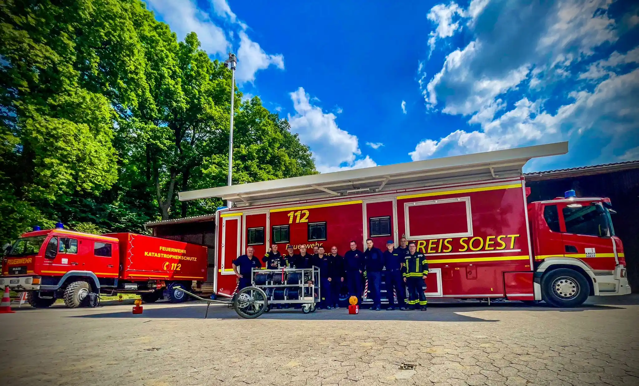Feuerwehr Kreis Soest post