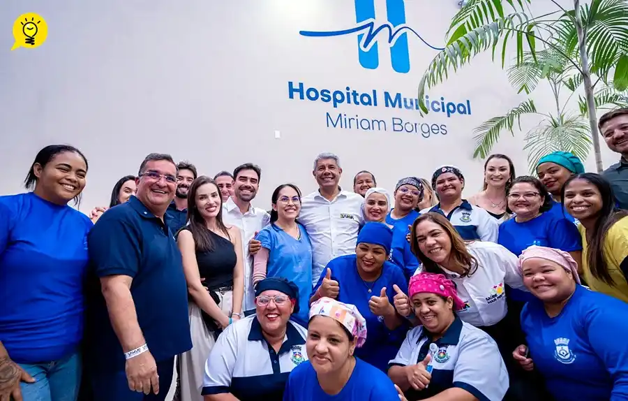 Image from Se Liga Barreiras - Notícias do Oeste Baiano: *JUNIOR MARABÁ ENTREGA MARCO HISTÓRICO NA SAÚDE DE LEM* _Prefeito dest...