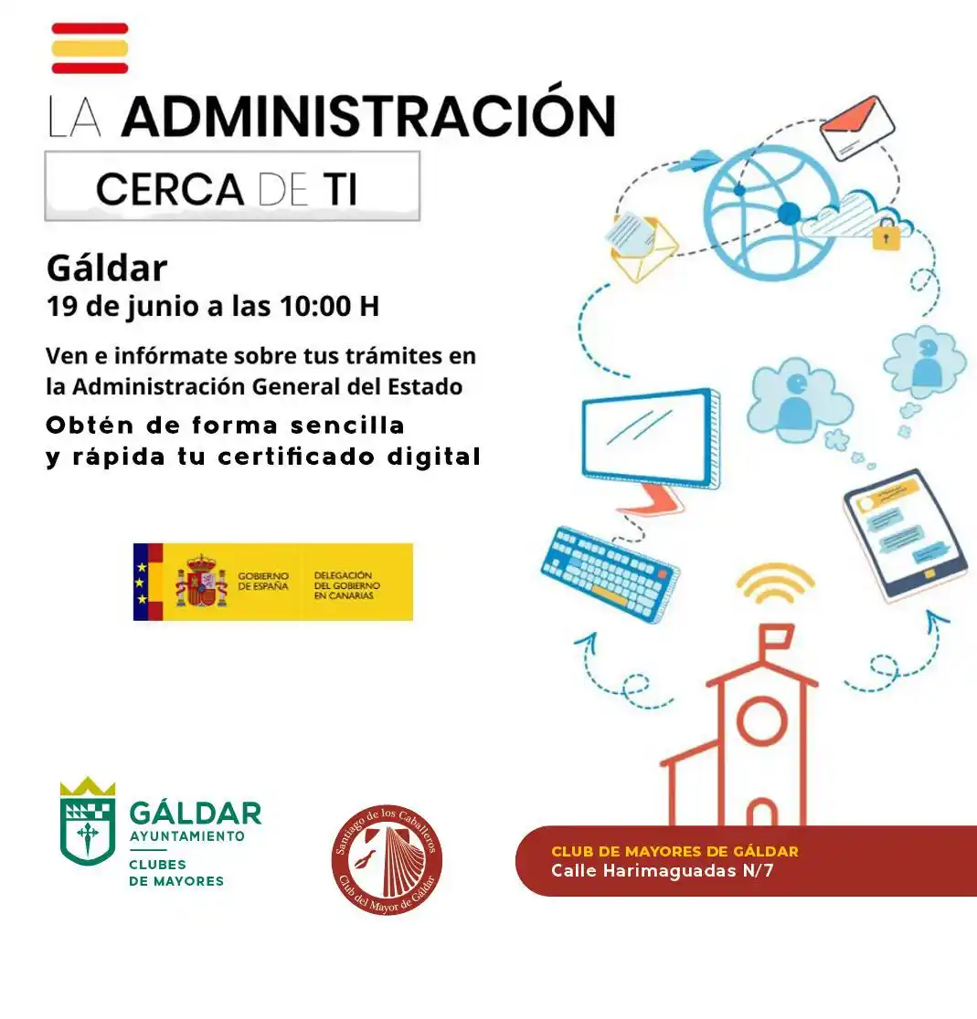 Image from Ayuntamiento de Gáldar: 🧓👵 La Concejalía de Clubes de Mayores del Ayuntamiento de Gáldar, qu...