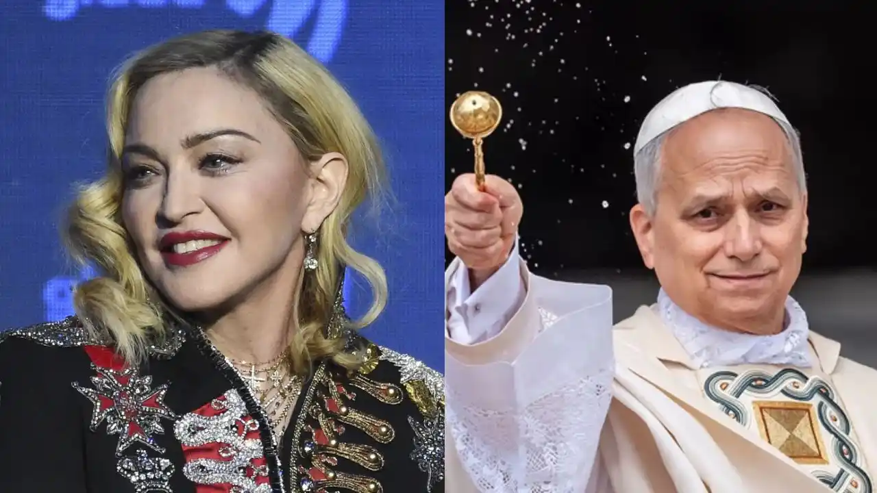 Image from Lorena R7 | Notícias do Brasil e do mundo, famosos, música e TV: Madonna descobre possível parentesco com Papa e comemora ao lado do pa...