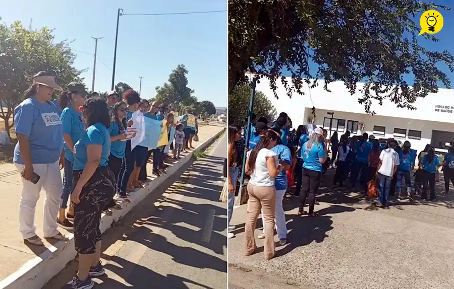 Image from Se Liga Barreiras - Notícias do Oeste Baiano: *MÃES ATÍPICAS PROTESTAM POR DIGNIDADE EM BARREIRAS* _Movimento pacífi...