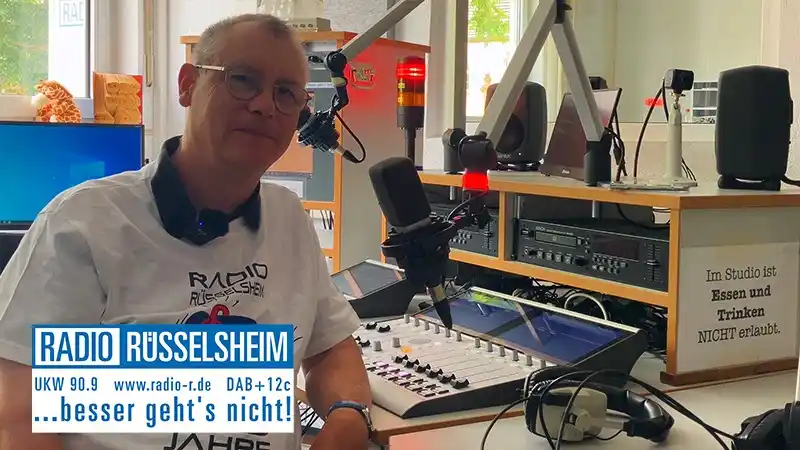 Image from Radio Rüsselsheim: *Mehr als nur Moderation:* Harald Krauses Leidenschaft und Entwicklung...