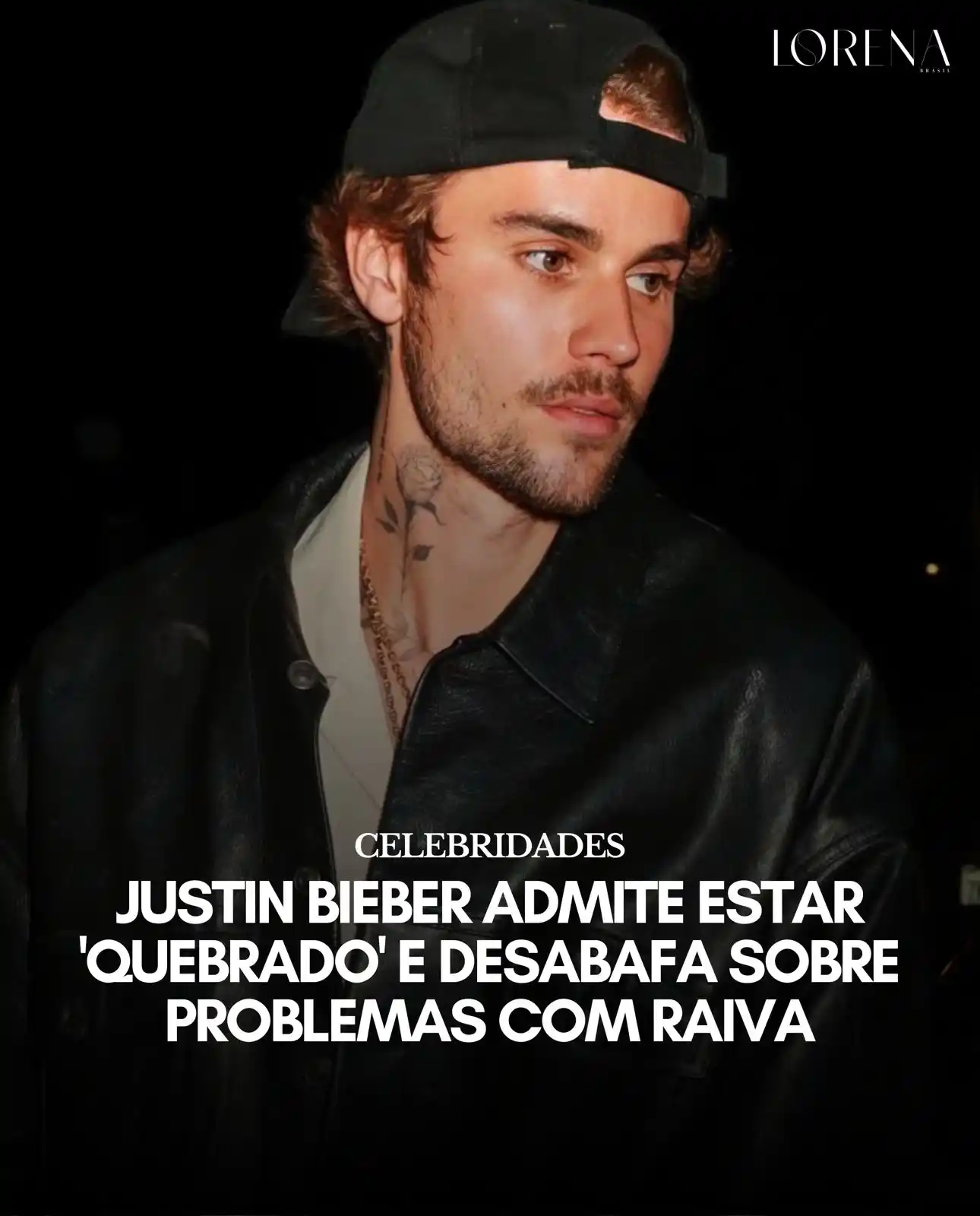 Image from Lorena R7 | Notícias do Brasil e do mundo, famosos, música e TV: Na segunda-feira (16), o cantor Justin Bieber fez um forte desabafo na...