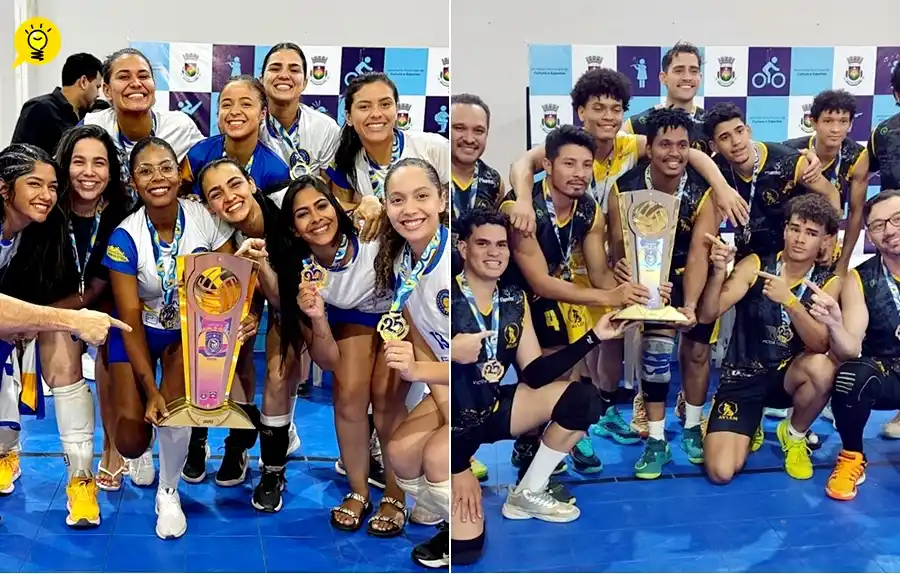 Image from Se Liga Barreiras - Notícias do Oeste Baiano: *NOVOS CAMPEÕES BRILHAM NO VOLEIBOL EM LUÍS EDUARDO MAGALHÃES* _Olympi...