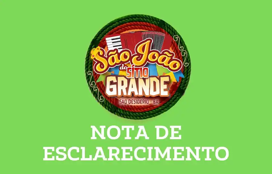 Image from Se Liga Barreiras - Notícias do Oeste Baiano: *PREFEITURA DE SÃO DESIDÉRIO ESCLARECE CANCELAMENTO DE SHOW DA BANDA A...
