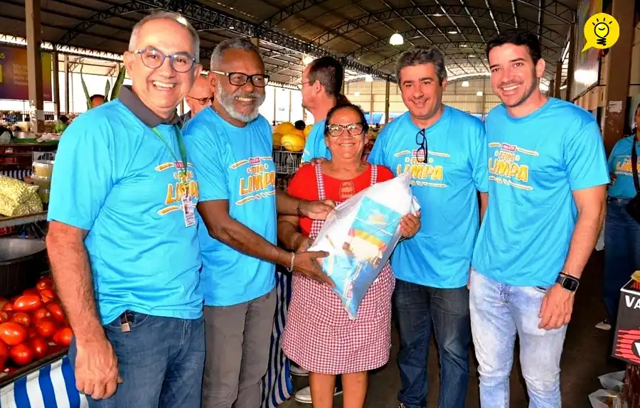 Image from Se Liga Barreiras - Notícias do Oeste Baiano: *PROJETO FEIRA LIMPA MARCA AS AÇÕES DO DIA DO MEIO AMBIENTE EM BARREIR...