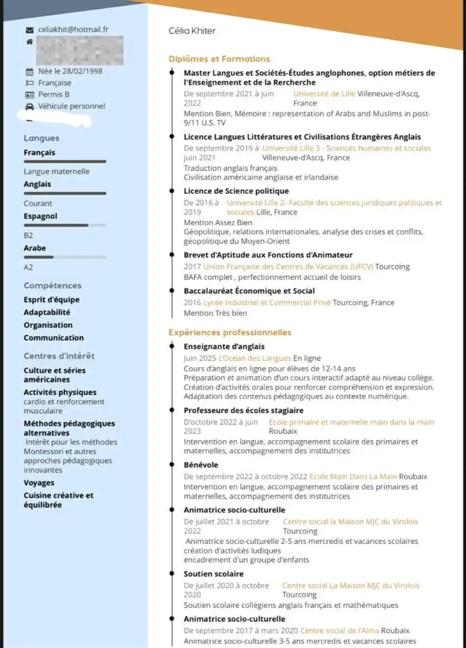 Image from ✨Oummah Connexion✨: ➡️ Recherche d’emploi | Femme 🚺  Recherche poste de professeure des é...