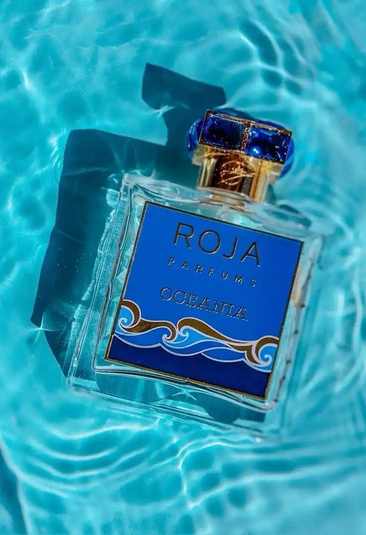 Image from BOTTLED DREAM: *ROJA PARFUM OCEANIA*💜 This creation opens with a medley of citrus fr...