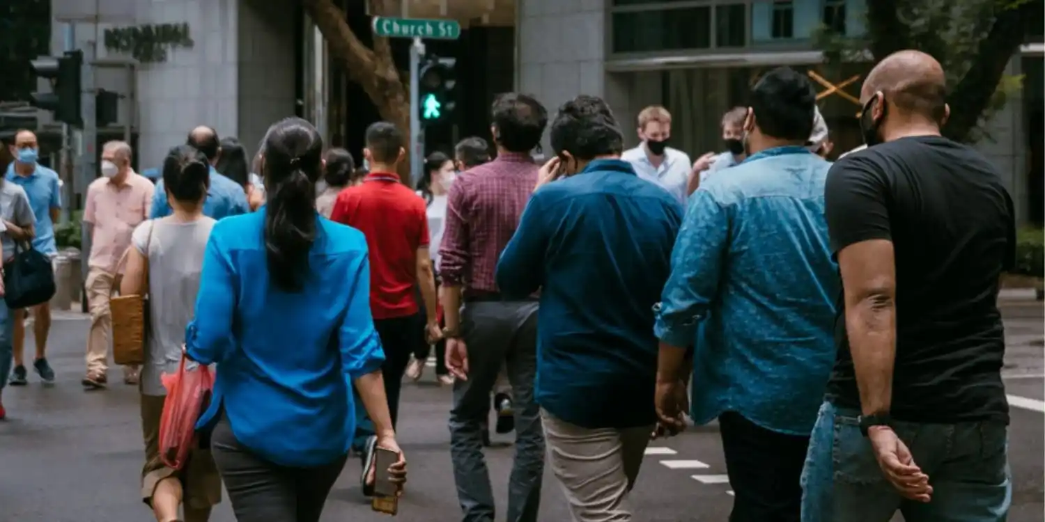 Image from MS News: *S’poreans share how they cope with living in a crowded country, some ...
