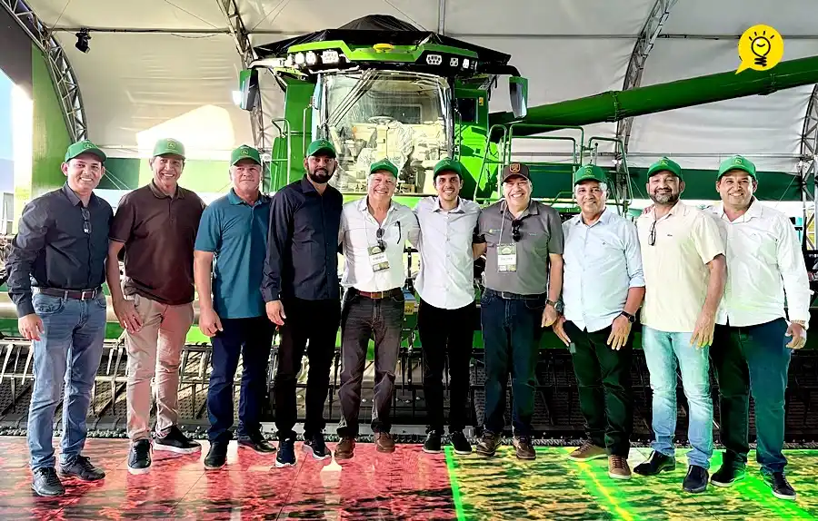 Image from Se Liga Barreiras - Notícias do Oeste Baiano: *TONY LINHARES PARTICIPA DA ABERTURA DA BAHIA FARM SHOW 2025* _Prefeit...