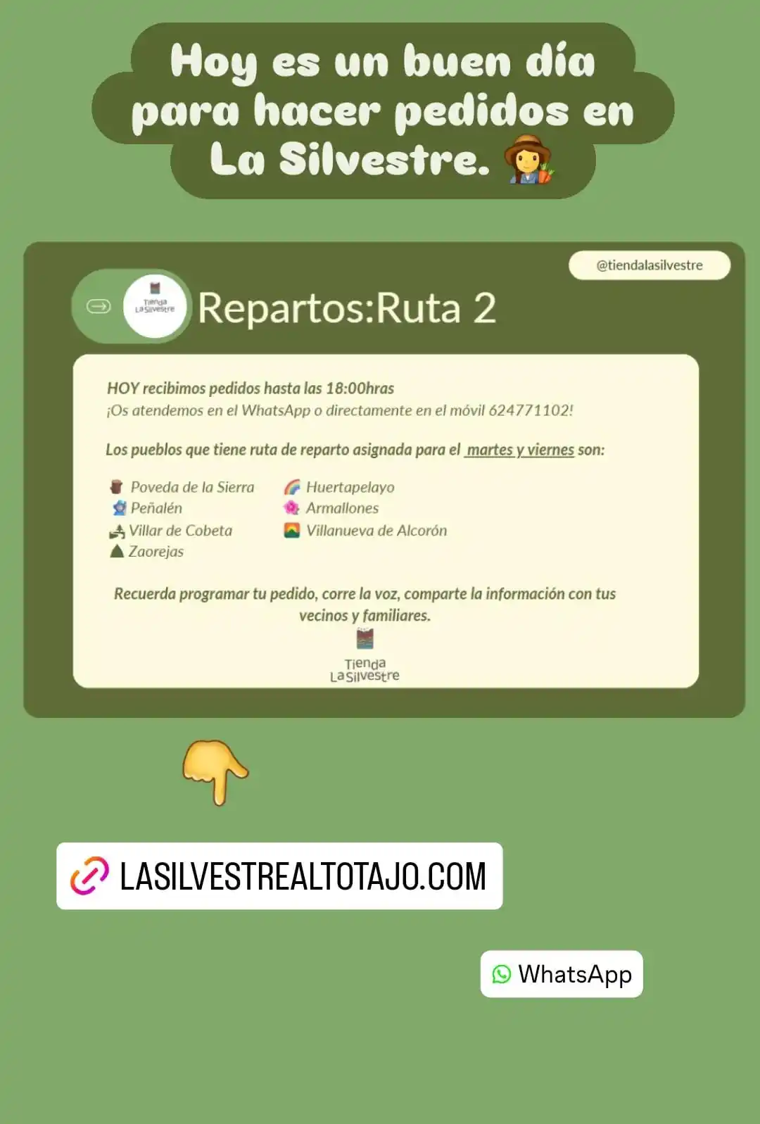 Tienda La Silvestre post