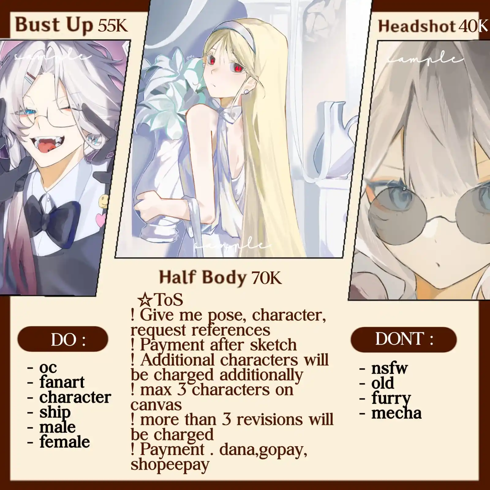 Image from LAPAK COMMS ID 🦭: *[Yaho Ari dayou!~]* ヾ(＾-＾)ノ _i decided to open a commission, let's or...