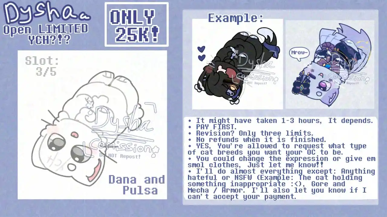 Image from LAPAK COMMS ID 🦭: << LIMITED YCH OPEN-!!! >> YOUR OC GOT KIDNAPPED AND THEY GOT CURSED ...