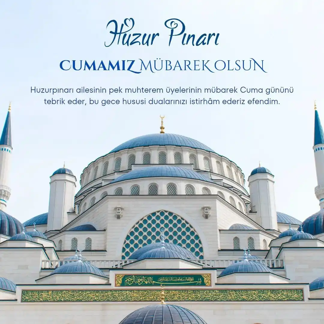 Image from Huzur Pınarı: *ÂB-I HAYAT - 4501* *(CUM'ANIZ MÜBAREK OLSUN)*  *Huzur Pınarı ailesini...