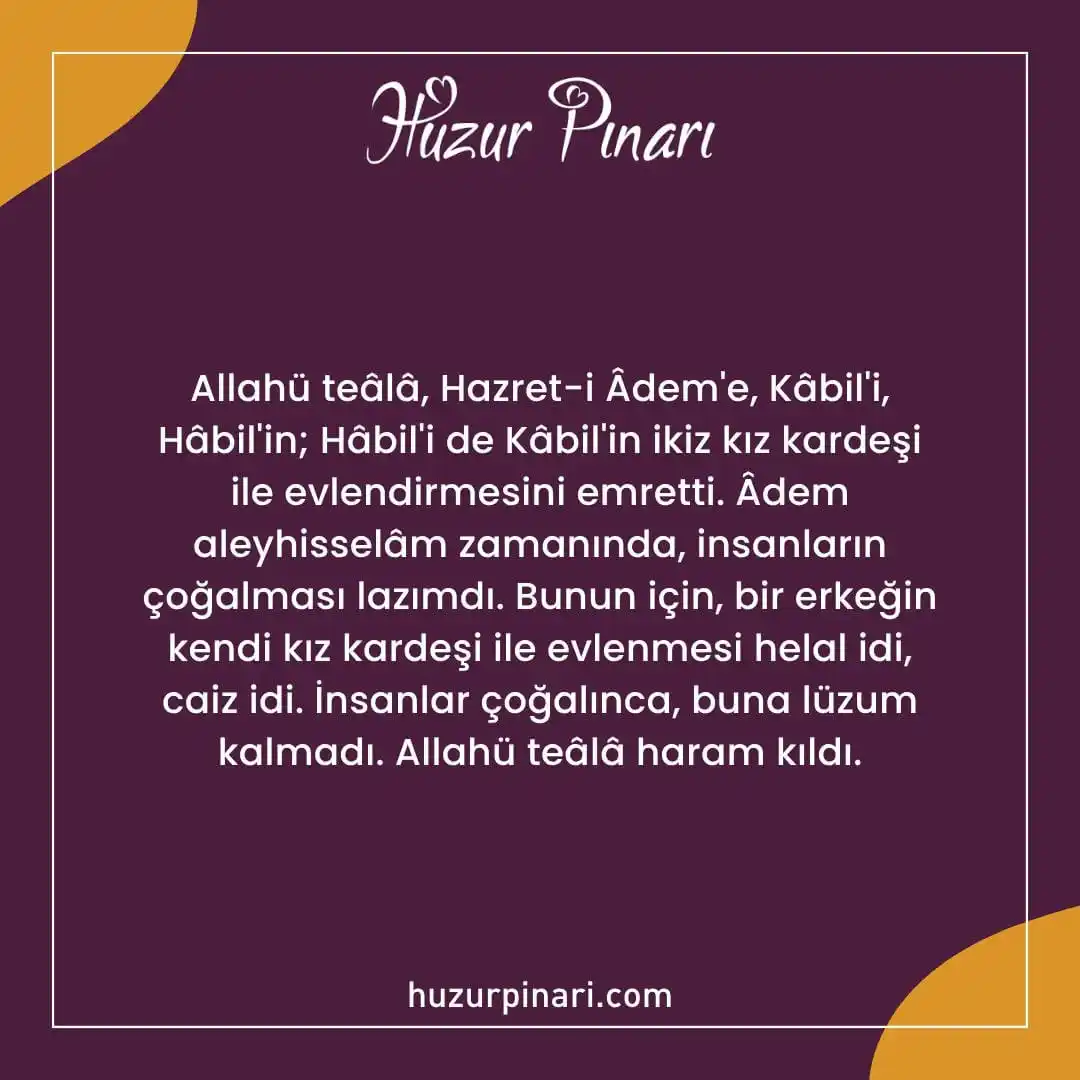 Image from Huzur Pınarı: *ÂDEM ALEYHİSSELAM - 35*  *Hâbil ve Kâbil - 1*   Hâbil ve Kâbil, Âdem ...