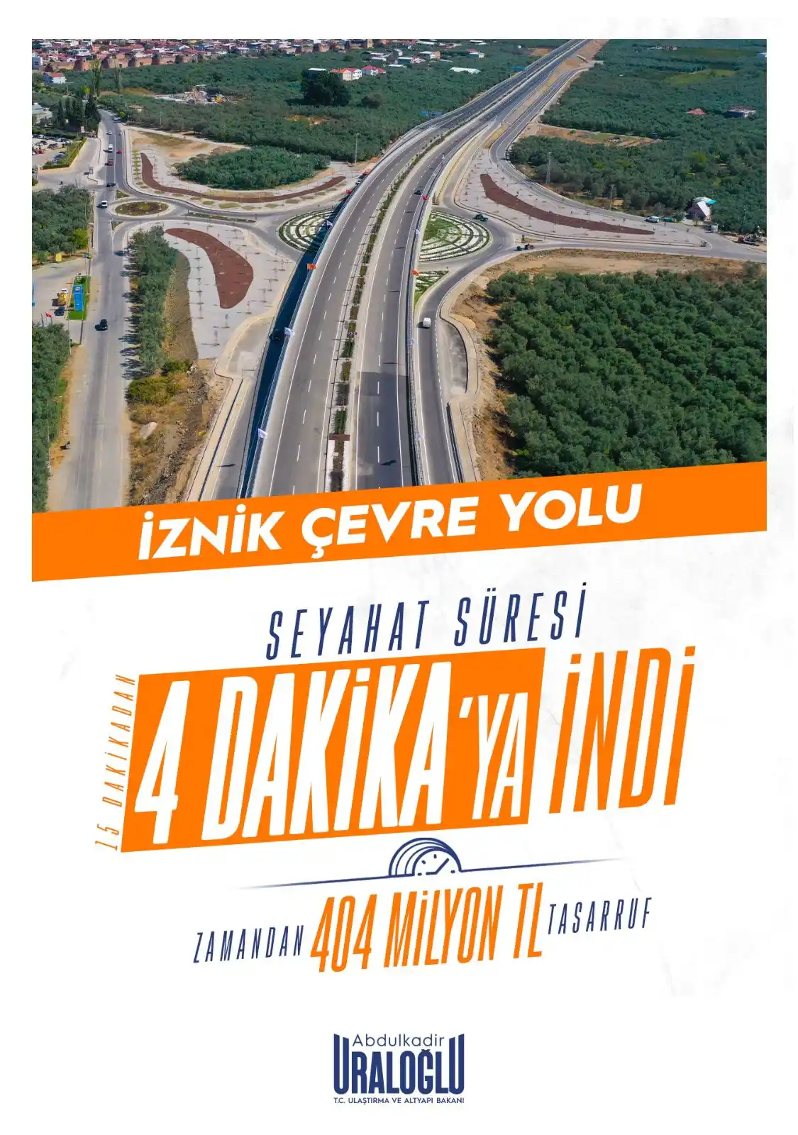 Image from Abdulkadir Uraloğlu: 📍Bursa 🛣️ İznik Çevre Yolu ⬇️ 7,3 km’lik İznik Çevre Yolu ile İznik...