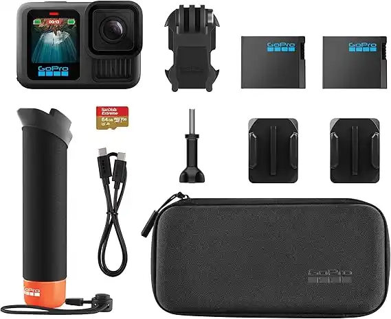 Image from DESENROLA OFERTAS: Câmera de ação preta Gopro Hero 13 Holiday Bundle  R$3.585,03 14% OFF ...