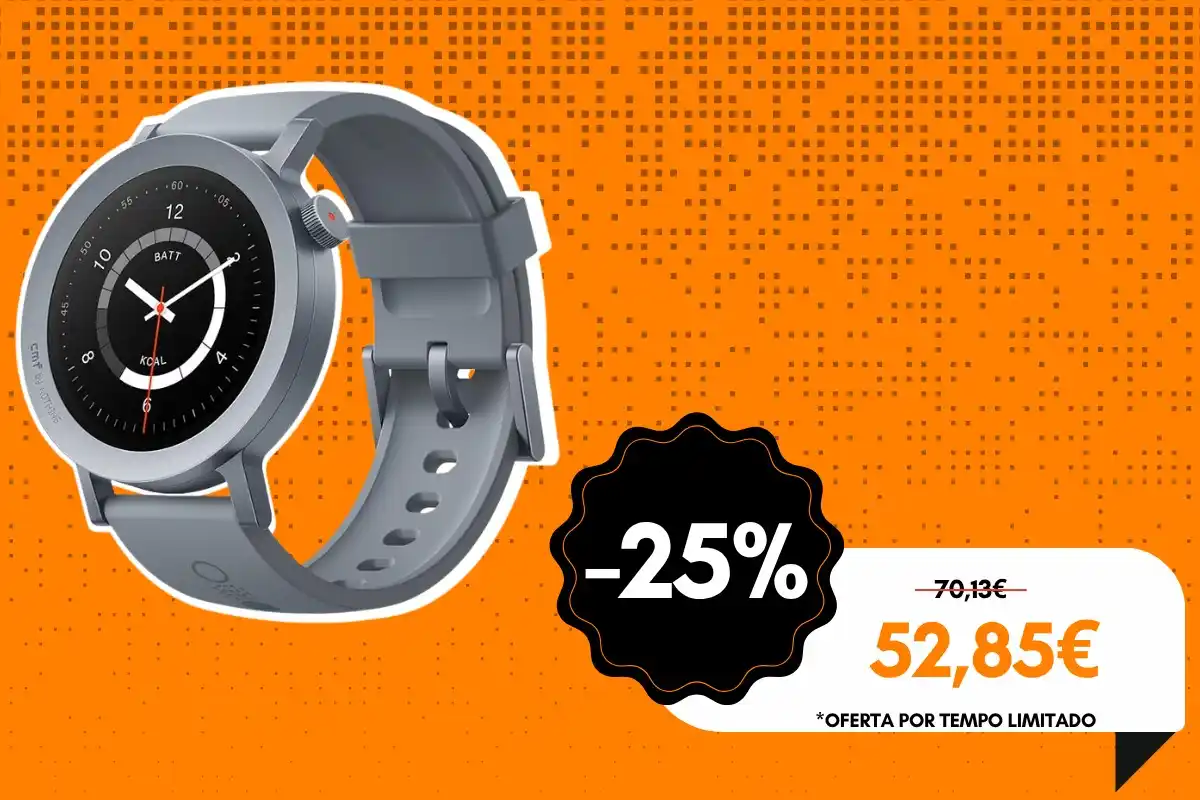 Image from 4gnews Promoções: ⌚ CMF-by-nothing – Smartwatch Android com GPS e Rastreador de Atividad...