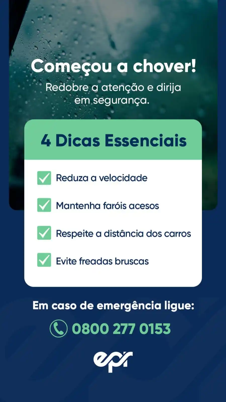 Image from EPR Litoral Pioneiro: 🌧️ Começo de noite com chuva entre Curitiba e Paranaguá. A pista está...