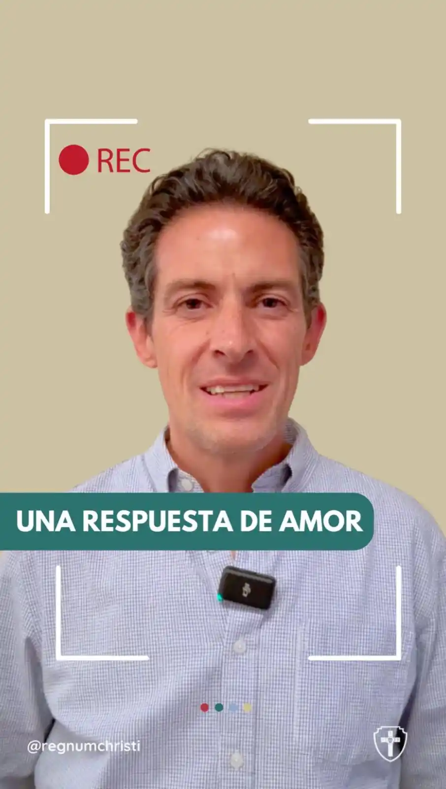 Image from Regnum Christi (Internacional): ❗️ *Día 3 – Una respuesta de amor*  ➖ ¿Imaginas amar como lo hace Cris...