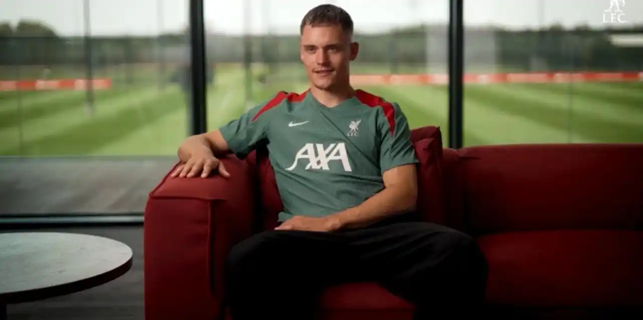 Image from FOOTBALL ZONE ⚽🏈: 🗣️ _Florian Wirtz: “Nadhani kila mtu anajua kwamba wachezaji wa Liver...