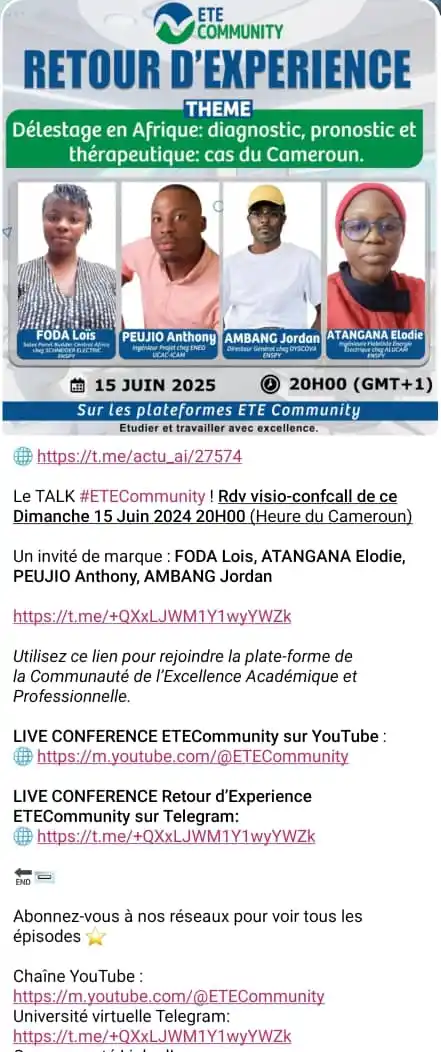 Image from @actu_ai : Actu & IA (actualité de la veille Technologique): 🌐 https://t.me/actu_ai/27574   *Le TALK <a class="text-blue-500 hover...