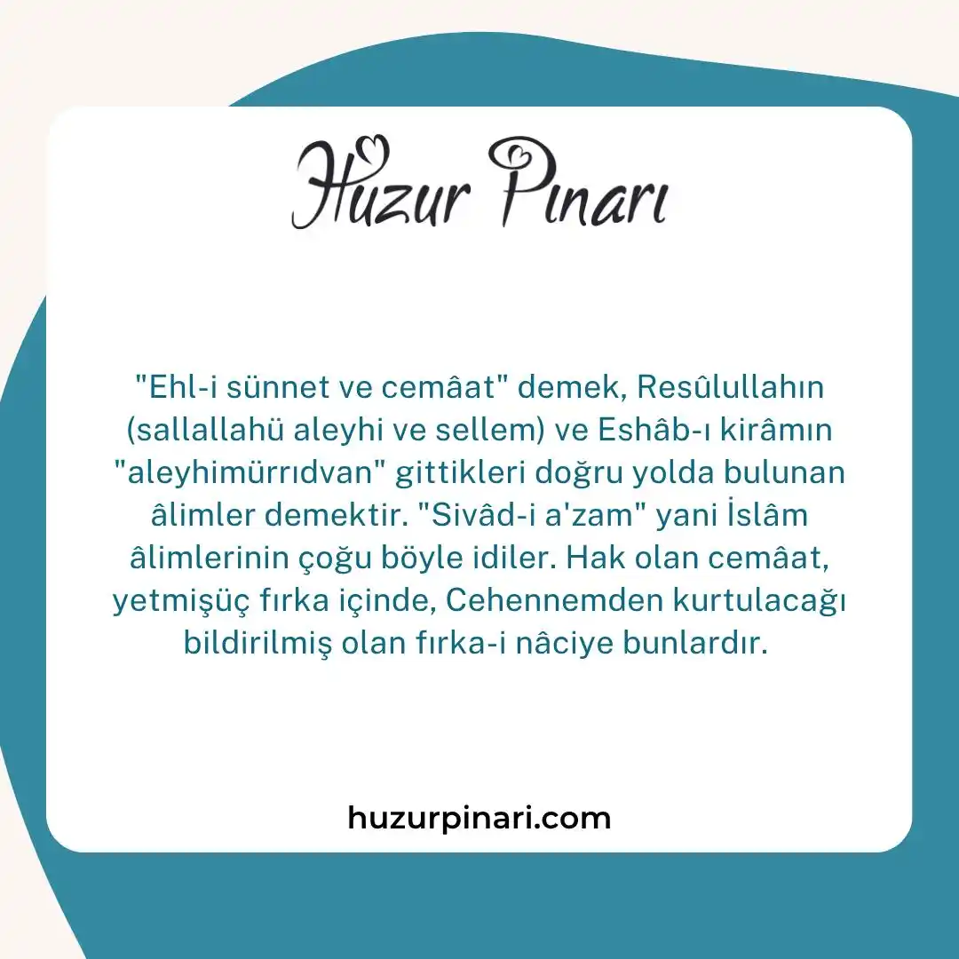 Image from Huzur Pınarı: *HUZUR DAMLALARI - 1098* *Ehl-i sünnet âlimleri* "rahmetullahi teala ...