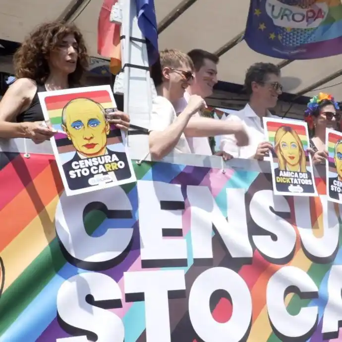 Image from Forza del Popolo canale ufficiale: Il movimento gay a servizio delle lobbies transnazionali per compromet...
