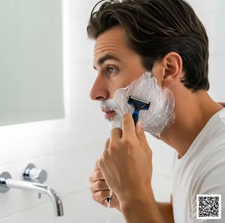 Image from Conectados: _Irritações na Barba, Pelos Inflamados e o Papel Essencial do Creme de...